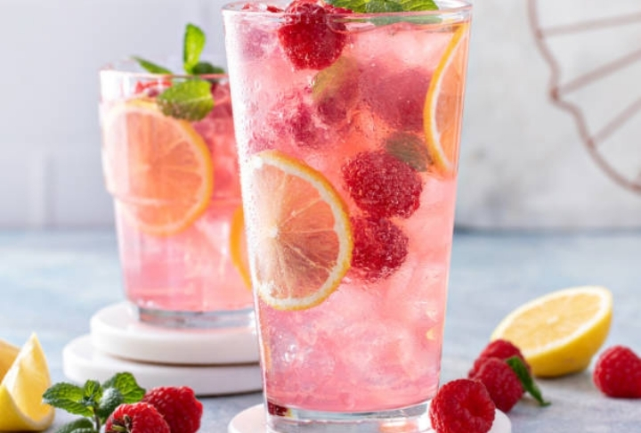 Raspberry Lime Kokteyl
